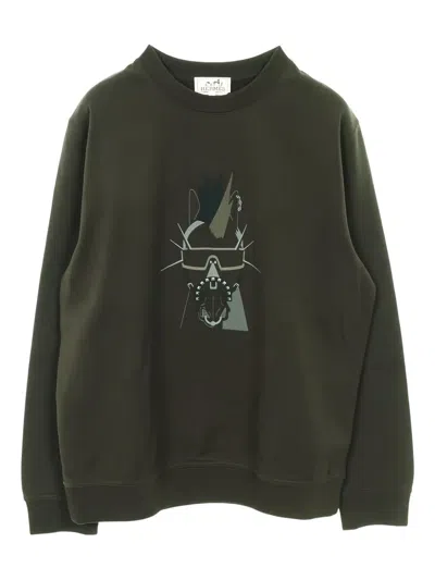 Pre-owned Hermes Punk'h Sweatshirt In Black