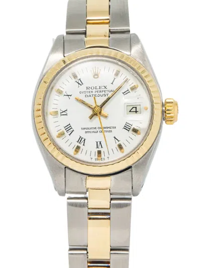 Pre-owned Rolex Yacht-master 40mm In White