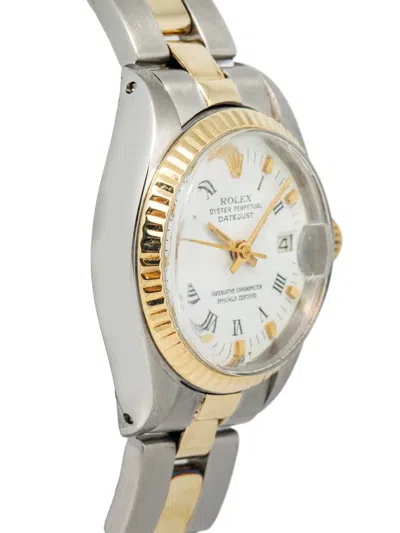 Pre-owned Rolex Yacht-master 40mm In White