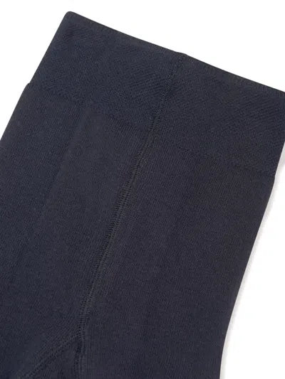 Falke Ribbed Tights In Blue