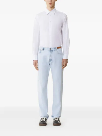 Lanvin Cotton Shirt In Yellow