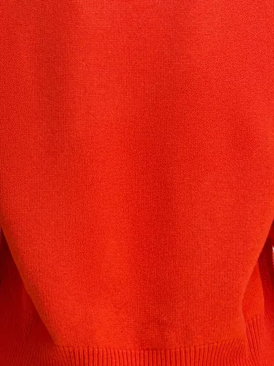 Sa Su Phi Cashmere Crewneck Sweater In Red