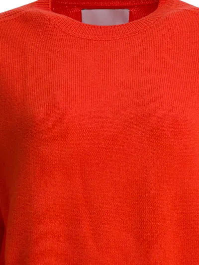 Sa Su Phi Cashmere Crewneck Sweater In Red