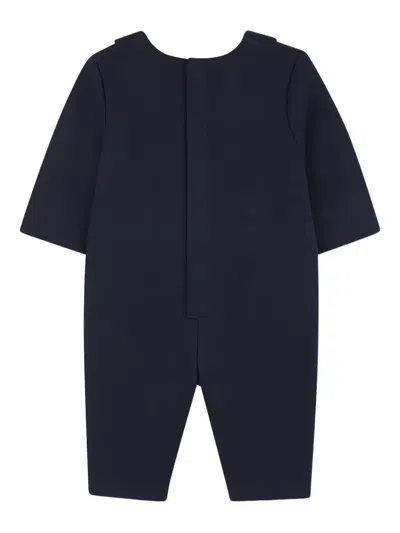 Bosswear Two-button Blazer Romper In Blue