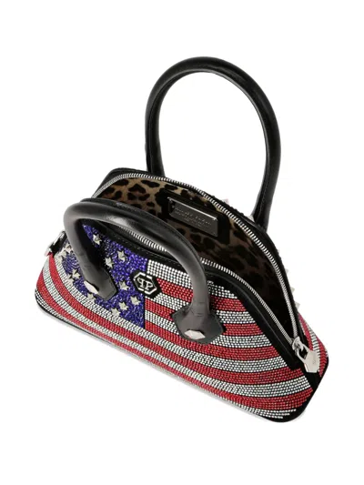 水钻缀饰托特包