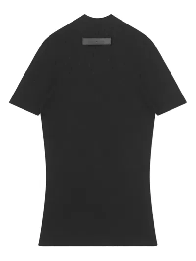 Heliot Emil Ribbed-knit Top In Black