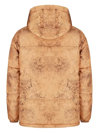 66 North Dyngja Down Jacket Aop In Brown