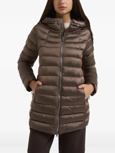 Colmar Hooded Padded Coat In Brown