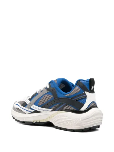 Represent Storm Runner Mesh-panelled Sneakers In Blue