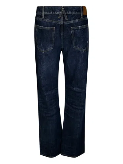 Cycle Denim Gamba Larga Super Stone Wash In Blue