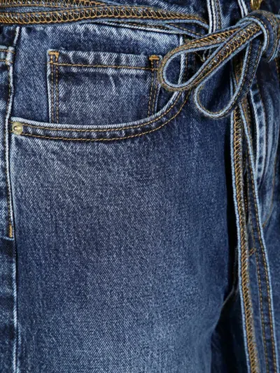 Cycle Denim Indie Leg Stone Wash In Blue