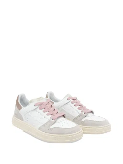 Premiata Quinnd 7649 Lace-up Sneakers In White