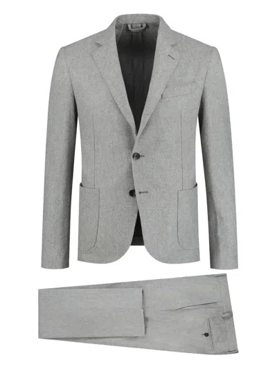 混色效果西装套装