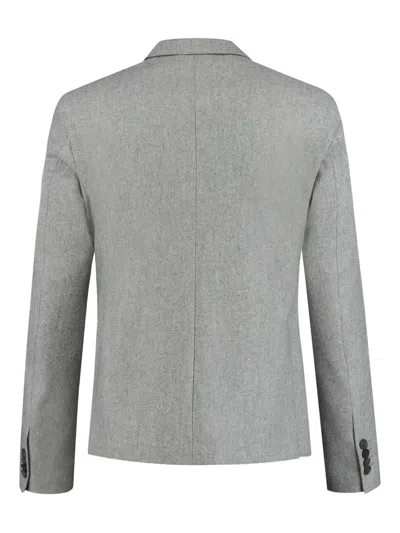 混色效果西装套装