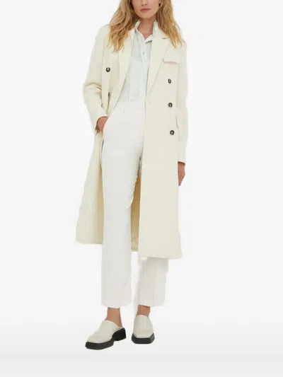 Day Birger Et Mikkelsen Double-breasted Pocket Coat In White