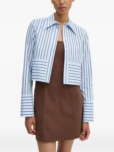 Day Birger Et Mikkelsen Striped Pattern Top In Blue