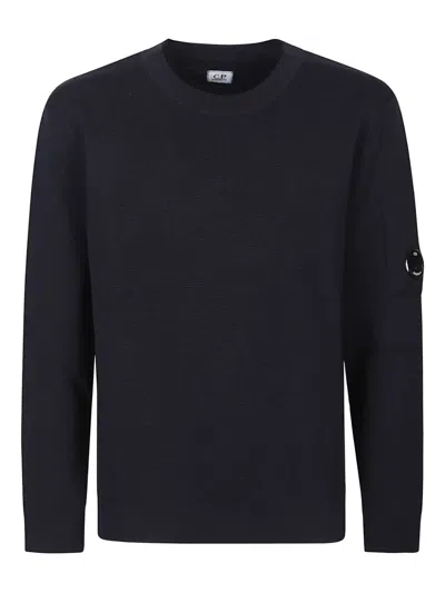 C.p. Company Lens-pocket Wool Sweater In Multi