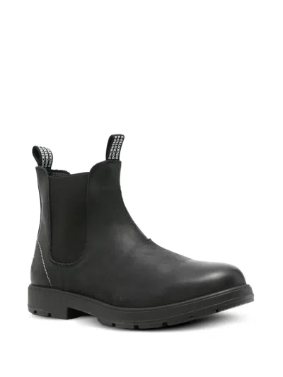 Docksteps Pull-tab Chelsea Boots In Black