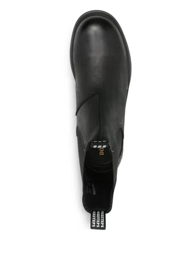 Docksteps Pull-tab Chelsea Boots In Black