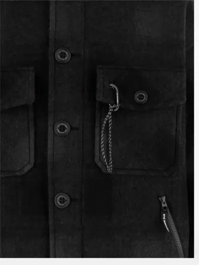 And Wander Buttoned Pocket Jacket In Black