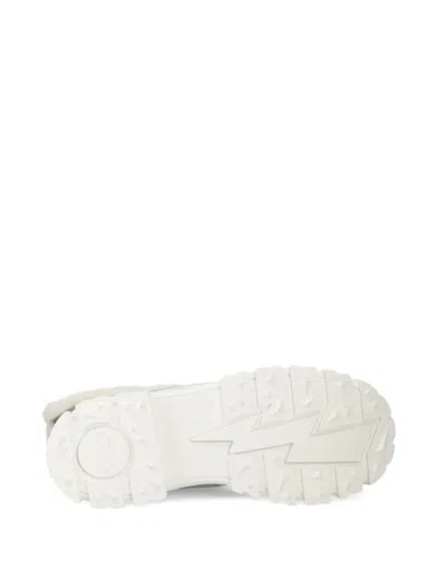 Buffalo Quilted Boots In Silver