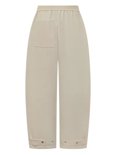 Studio Nicholson Wool Trousers In Neutral