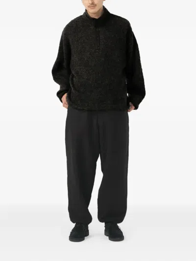 Nanamica Black Acrylic Blend Sweater In Black