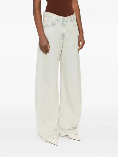 Calvin Klein Collection Wide-leg Jeans In Multi