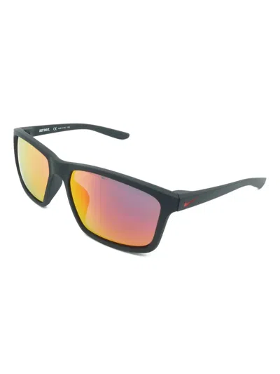 Nike Valiant Rectangle-frame Sunglasses In Black