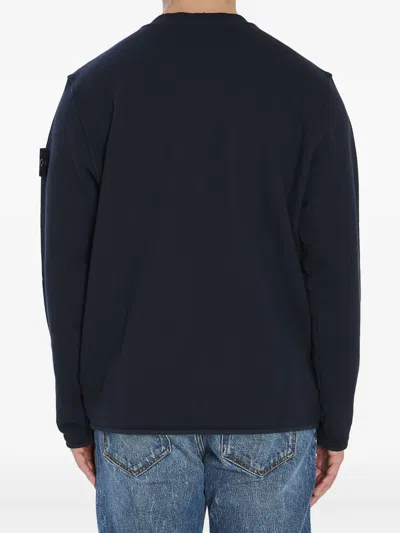 Stone Island Light Rws Pure Wool Regular-fit. Maglione Girocollo In Pura Lana Leggera Rws. Finezza 14. Sweater In Black