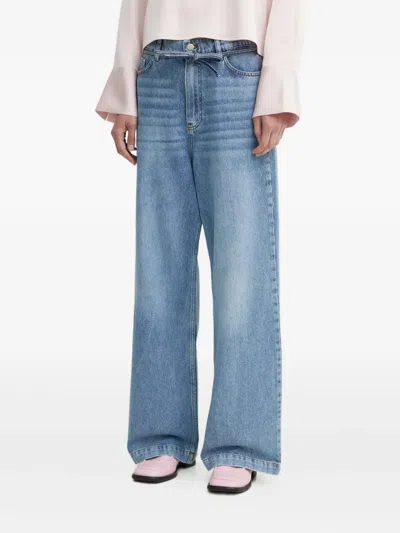 Day Birger Et Mikkelsen Elijah Drawstring Jeans In Blue