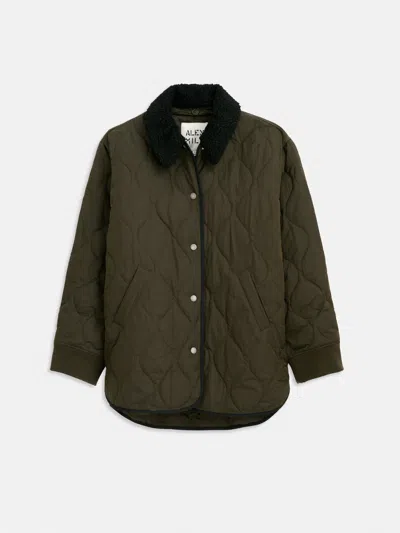 Alex Mill Wembley Quilted Jacket In Green