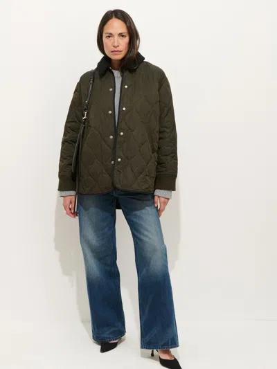Alex Mill Wembley Quilted Jacket In Green