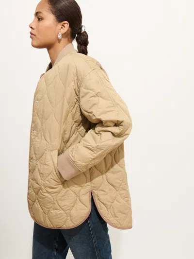 Alex Mill Wembley Quilted Jacket In Brown