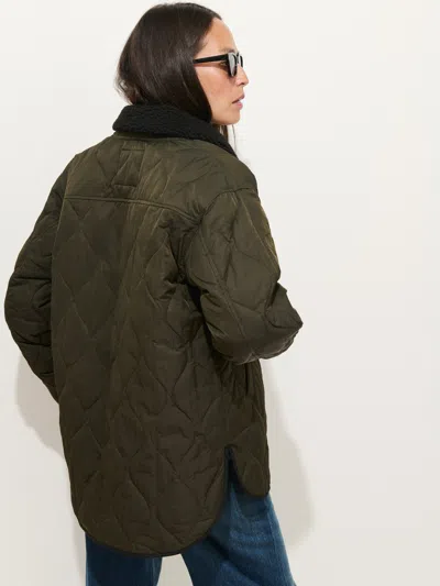 Alex Mill Wembley Quilted Jacket In Green