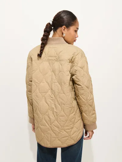 Alex Mill Wembley Quilted Jacket In Brown