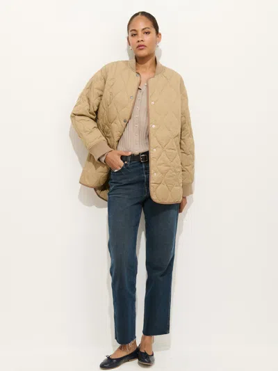 Alex Mill Wembley Quilted Jacket In Brown