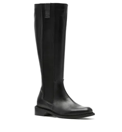 La Canadienne Story Waterproof Knee High Chelsea Boot In Black