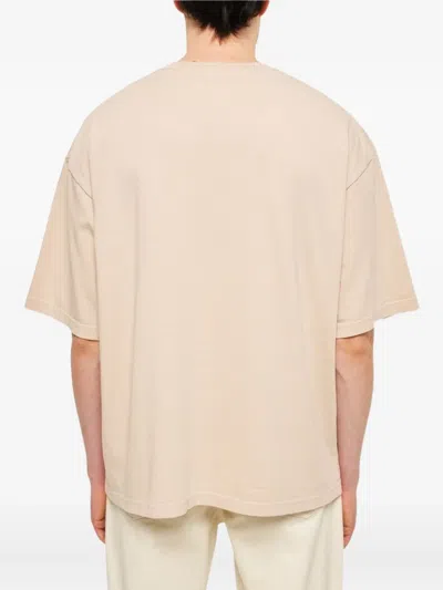 Cycle Logo-print Cotton T-shirt In Neutral