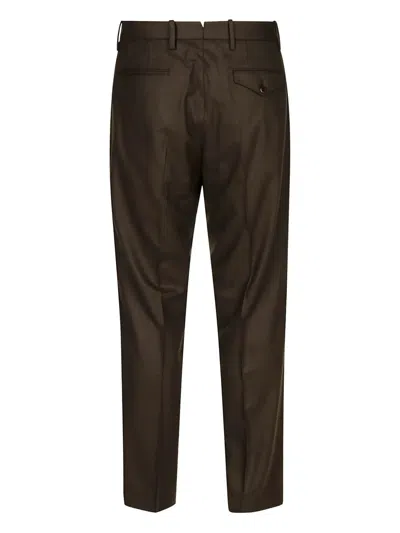 Alpha Industries Straight-leg Trousers In Brown