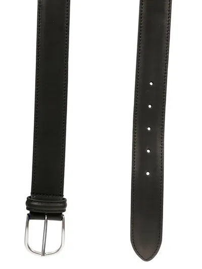 Anderson's Leather Belt In Black
