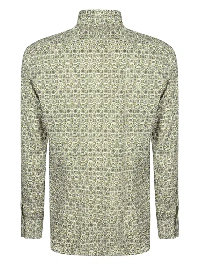 Fedeli Sean ml In Panamino Stampato Dis F14 In Green