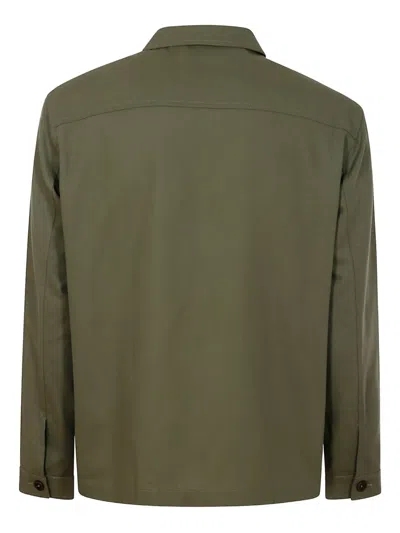 Alpha Industries Cotton Shirt Jacket In Gray