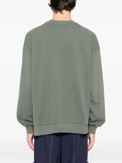 Izzue Graphic-print Sweatshirt In Green