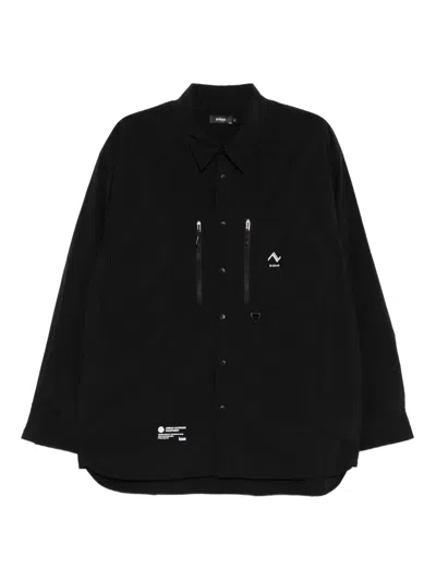 Izzue Slogan-print Shirt In Black