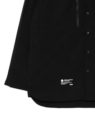 Izzue Slogan-print Shirt In Black