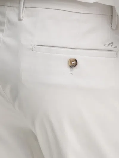 Paul & Shark Shark-charm Trousers In White