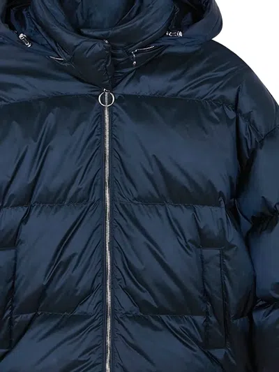 Paul & Shark Shiny Down Jacket In Animal Print