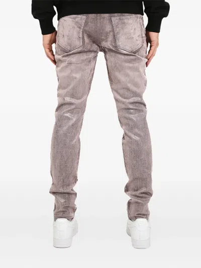 Purple Brand Patch-pocket Jeans In Brown