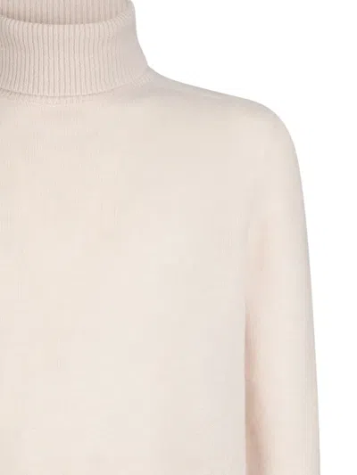 Dondup Turtleneck Ribbed-hem Sweater In Neutral